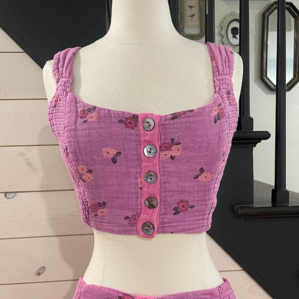 010 Free People Iris Corset Set NWOT Sizes XS & Small Available - Picture 7 of 10